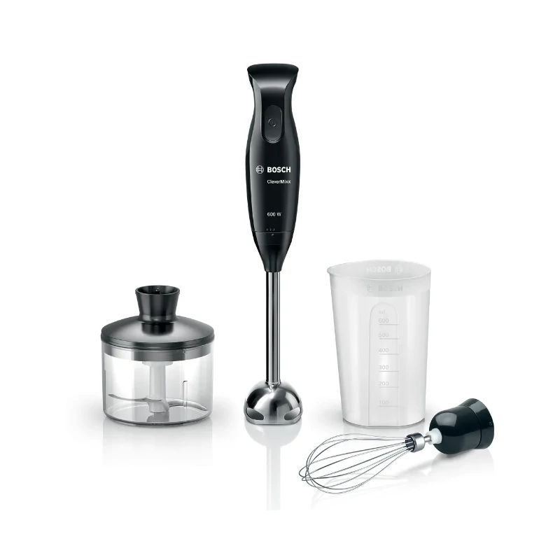 Bosch MSM2650B CleverMixx botmixer szett fémszár 600W fekete/antracit