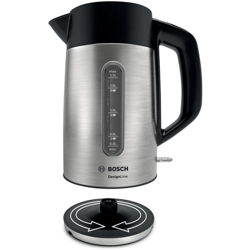 Bosch TWK4P440 DesignLine vízforraló 1,7L nemesacél