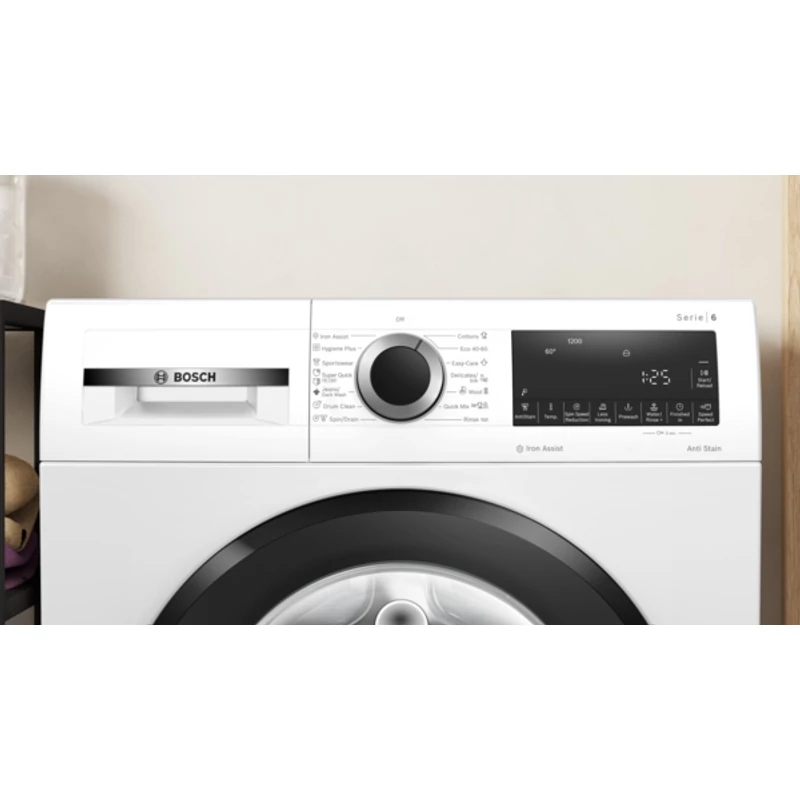 Bosch WGG242Z3BY elöltöltős mosógép fekete ajtó 9kg 1200f/p Serie6