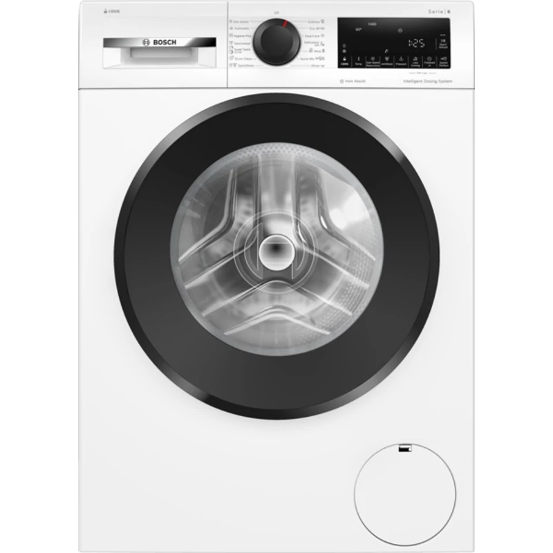Bosch WGG244F3BY elöltöltős mosógép i-DOS fekete ajtó 9kg 1400f/p Serie6