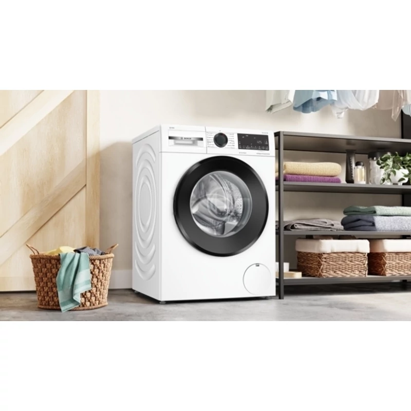 Bosch WGG244F3BY elöltöltős mosógép i-DOS fekete ajtó 9kg 1400f/p Serie6