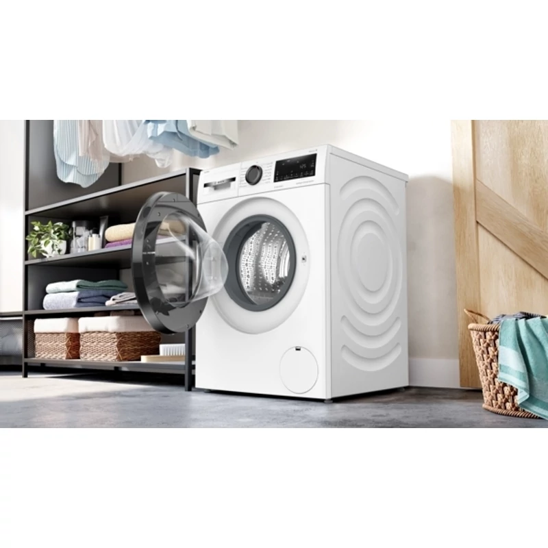 Bosch WGG244F3BY elöltöltős mosógép i-DOS fekete ajtó 9kg 1400f/p Serie6