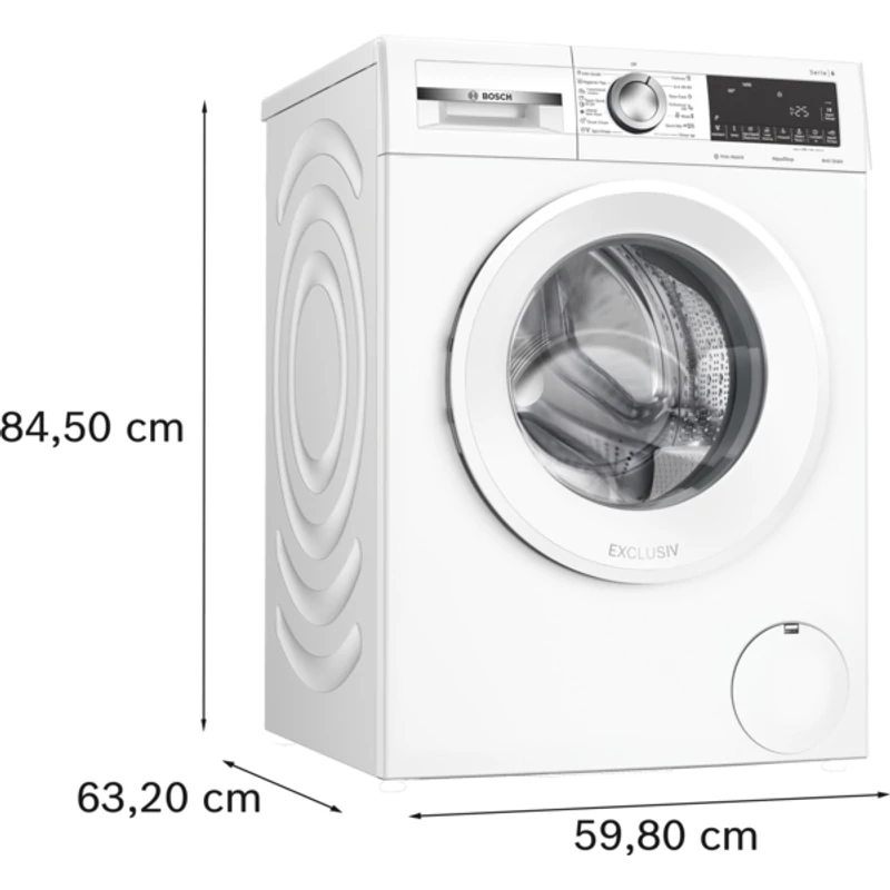 Bosch WGG244Z4BY elöltöltős mosógép fehér ajtó 9kg 1400f/p Serie6