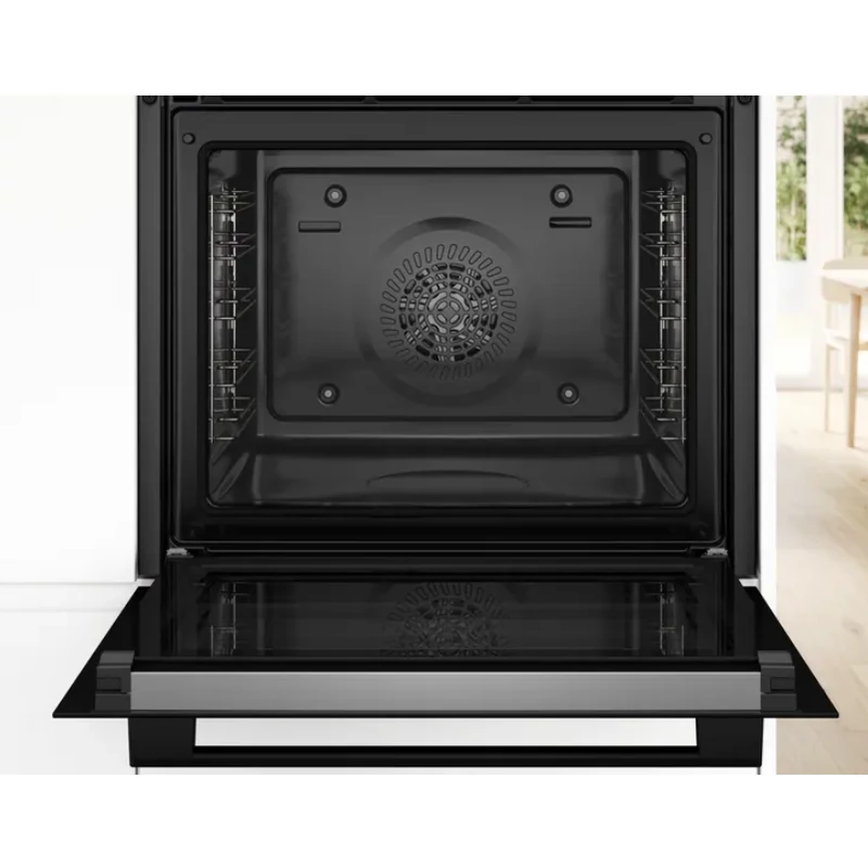 Bosch HBA274BB3F beépíthető sütő pirolítikus fekete Serie4