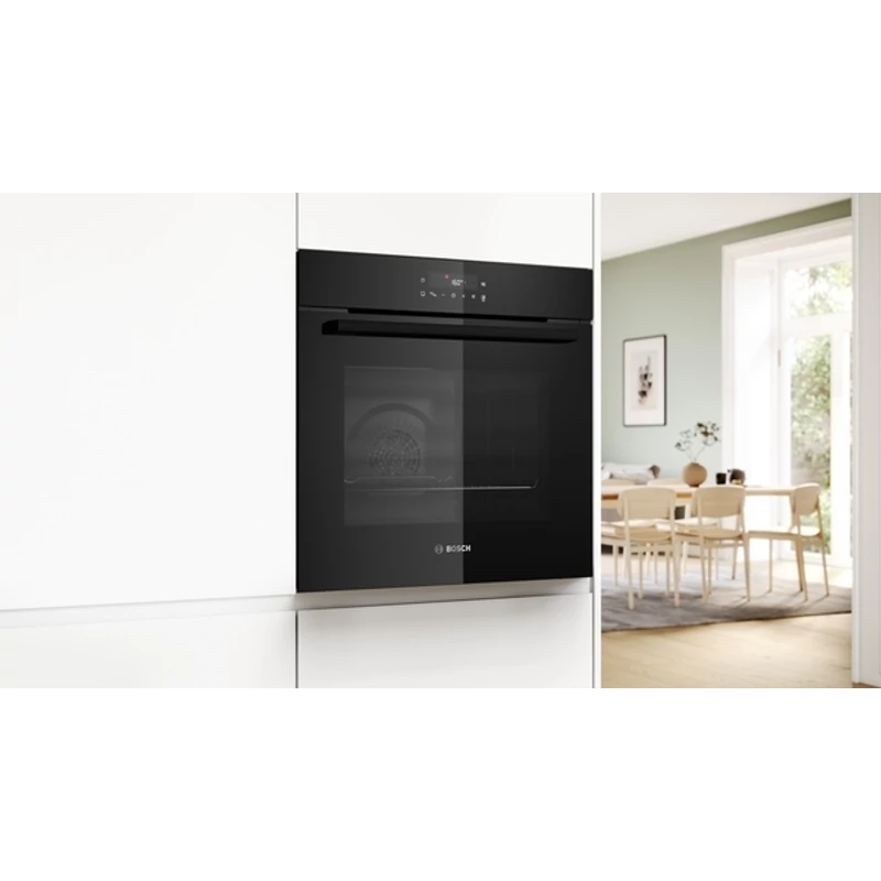 Bosch HBA571BB4 beépíthető sütő pirolitikus AutoPilot10 fekete Serie2