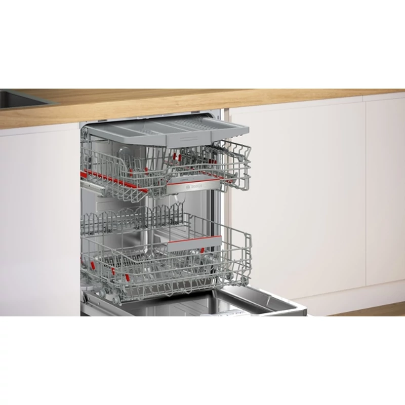 Bosch SMD6ECX21E teljesen beépíthető mosogatógép OpenAssist EfficientDry szárítás Serie6