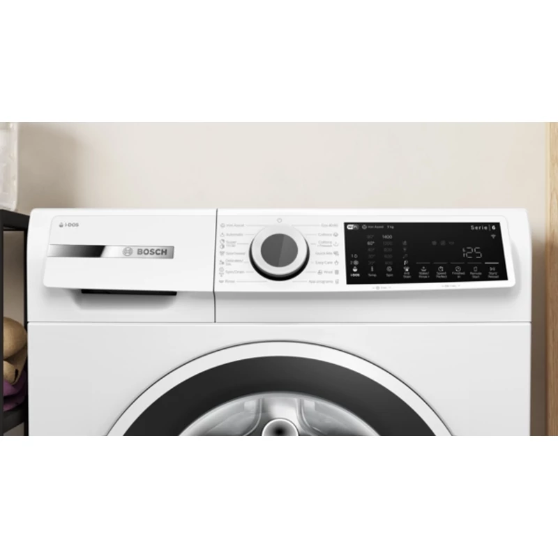 Bosch WGJ244A2BY elöltöltős mosógép Home Connect I-Dos 9kg 1400f/p Serie6