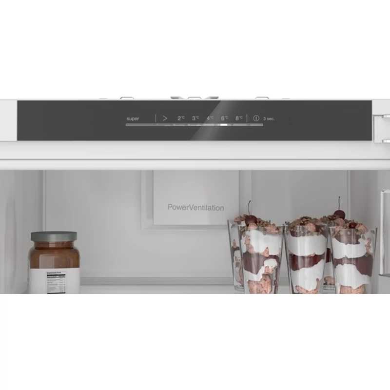 Bosch KIR81ADC0 beépíthető hűtőszekrény egyajtós 177cm 310L Serie6