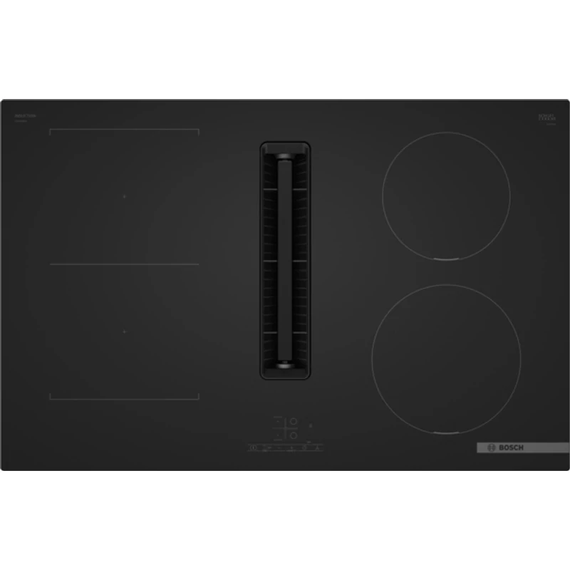 Bosch PVS81AB16E beépíthető Combi indukciós főzőlap páraelszívóval Matt design felület 80cm Serie6
