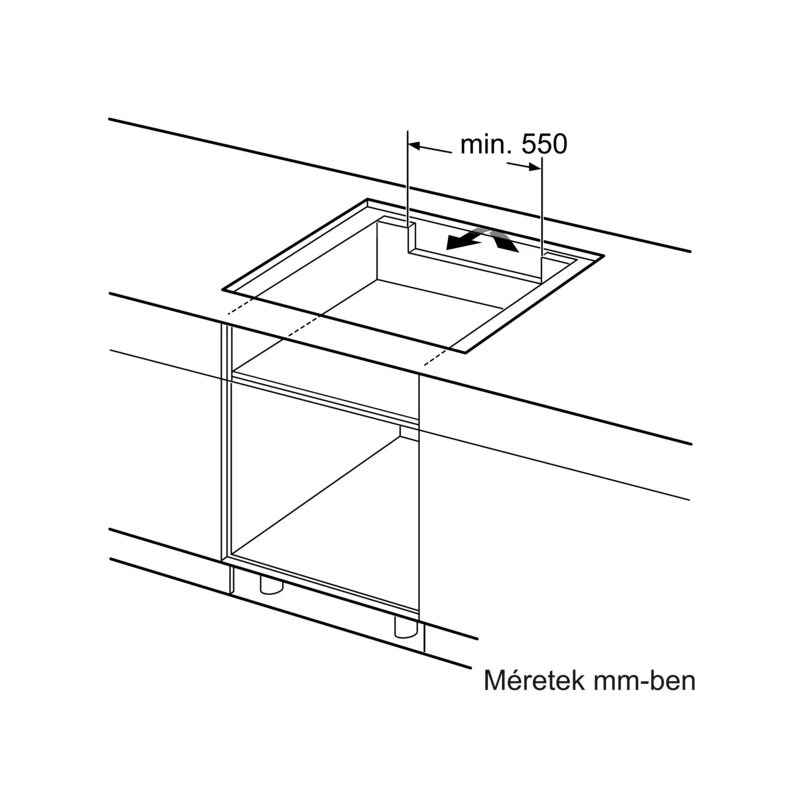 Bosch PXY875DW4E beépíthető Flexindukciós főzőlap Home Connect 80cm Serie8