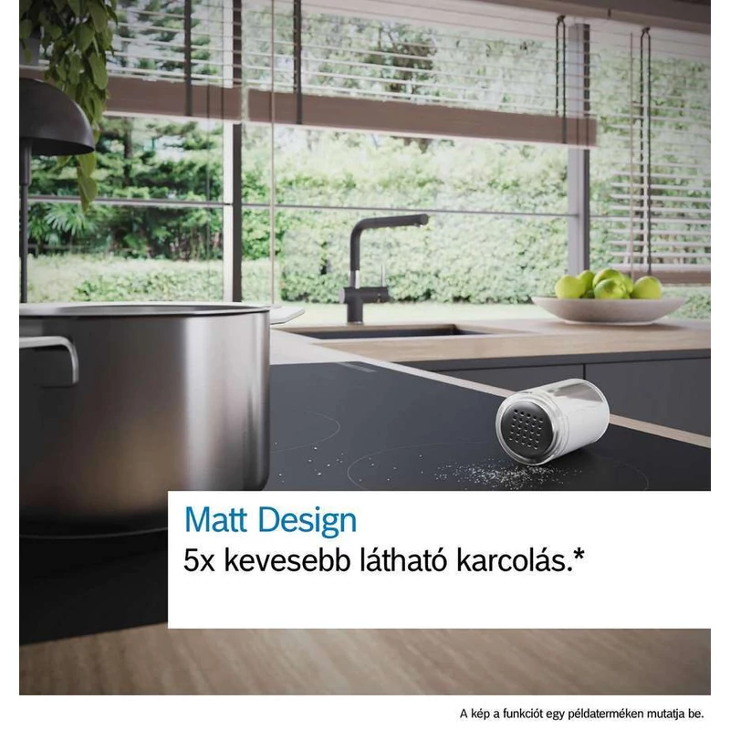 Bosch PPP6AAI40 beépíthető gázfőzőlap Matt design üveglapon 60cm Serie6