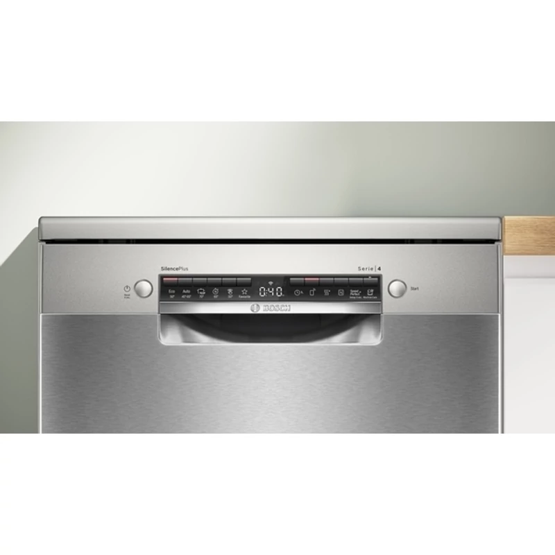 Bosch SMS4HMI08E szabadonálló mosogatógép inox 60cm Serie4