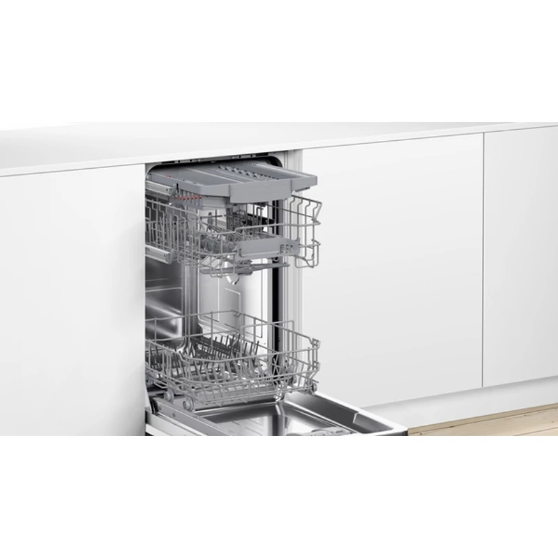 Bosch SPV2HMX02E teljesen beépíthető mosogatógép 45cm Serie2