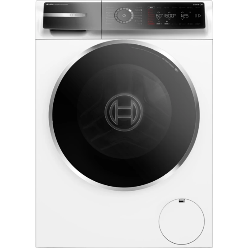 Bosch WGB266A5BY elöltöltős mosógép i-DOS IronAssist 11kg 1600f/p Serie8