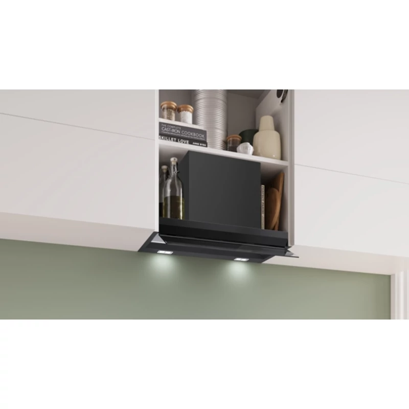 Bosch DBB67DP60 beépíthető páraelszívó Home Connect 60cm fekete/üveg Serie6