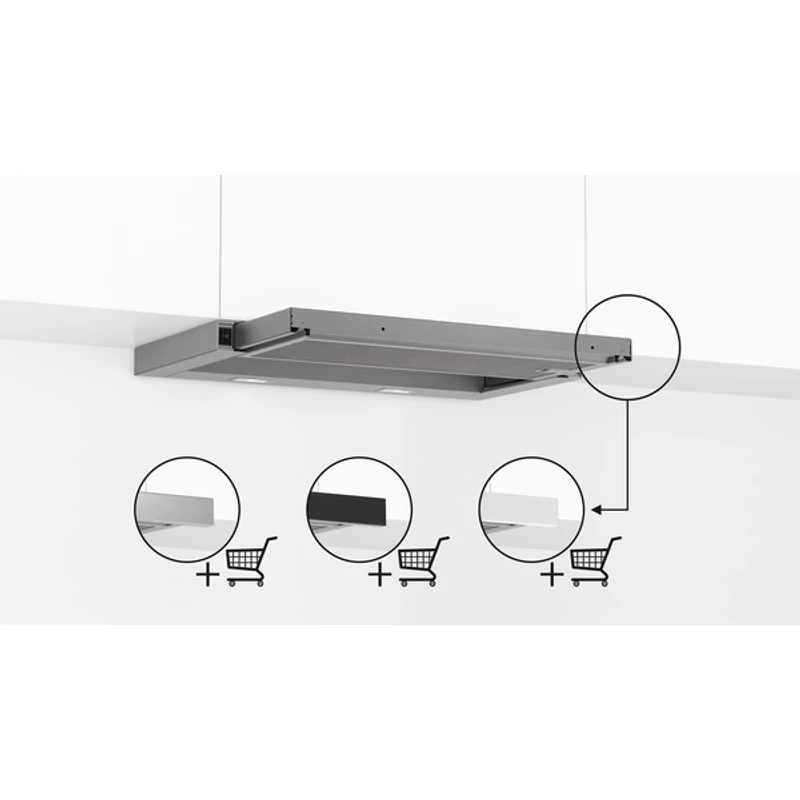 Bosch DFL064W54 teleszkópos páraelszívó 60cm Serie2
