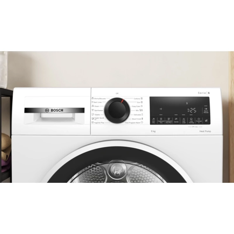 Bosch WQG243DMBY hőszivattyús szárítógép 9kg Serie6