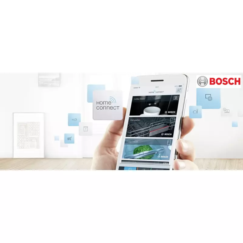 Bosch WQB246C0BY hőszivattyús szárítógép Home Connect fekete-inox ajtó 9kg A+++ Serie8
