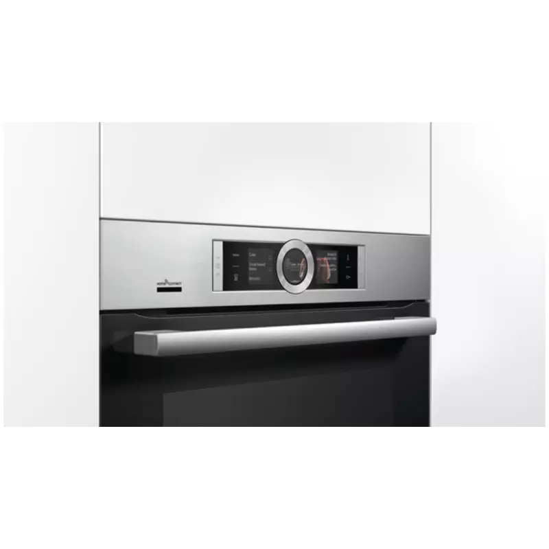 Bosch HBG676ES6 beépíthető sütő Home Connect pirolítikus öntisztítás nemesacél Serie8