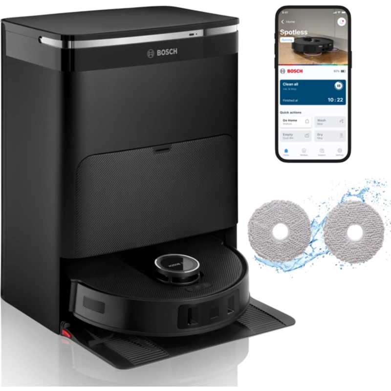 Bosch BCRDW3B robotporszívó Spotless Max