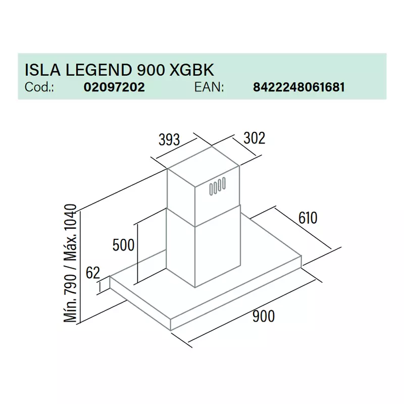 CATA ISLA LEGEND Sziget Páraelszívó