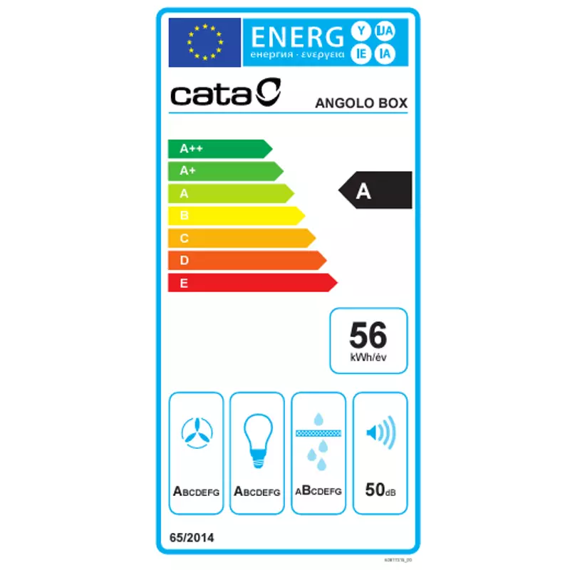 Cata ANGOLO BOX/B LED Sarok páraelszívó