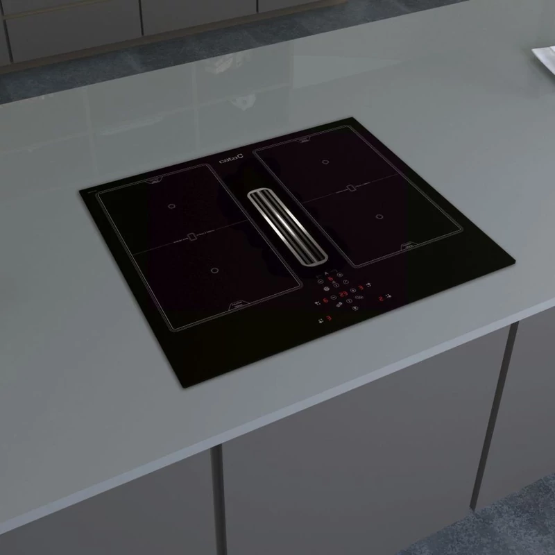 Cata AS-600 indukciós főzőlap beépített elszívóval 60cm