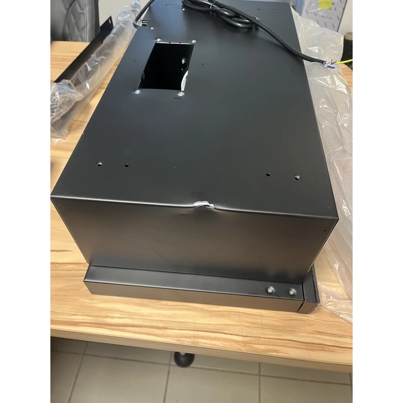 CATA Beépíthető Teleszkópos Páraelszívó TF-2003/60 LED Fekete üveg --  OUTLET --