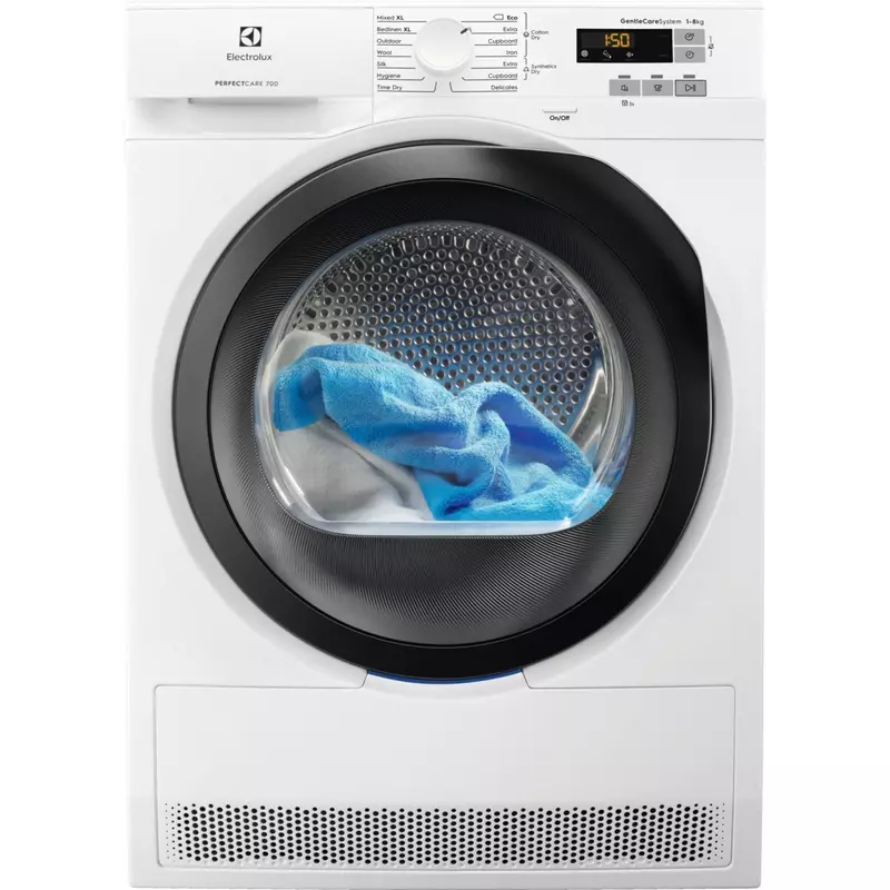 Electrolux EW7H578S hőszivattyús szárítógép 8kg