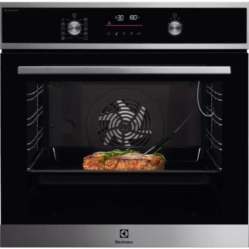 Electrolux EOD6C77WX SteamBake beépíthető sütő gőzfunkcióval, maghőmérő