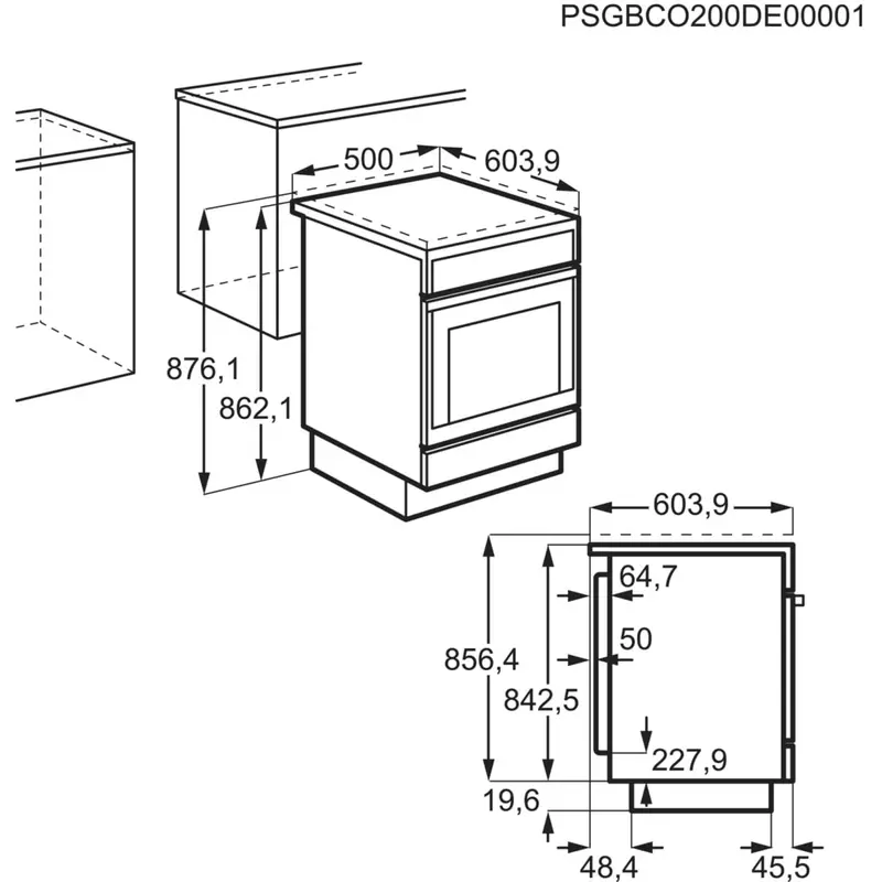 Electrolux LKK560208X kombinált tűzhely gőzfunkcióval