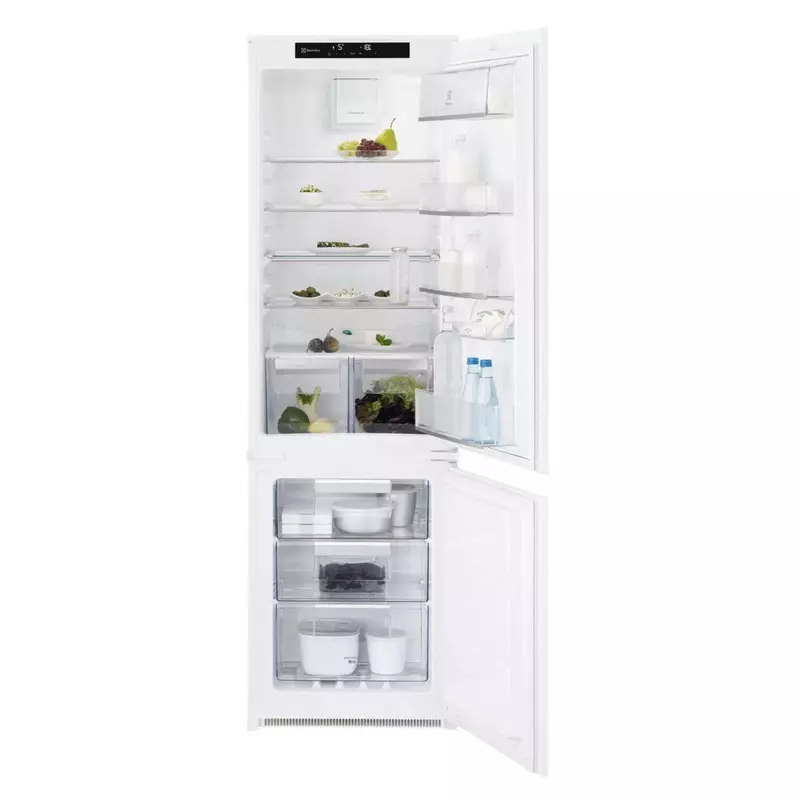 Electrolux LNT7TF18S Beépíthető kombinált hűtőszekrény, NoFrost, 177 cm