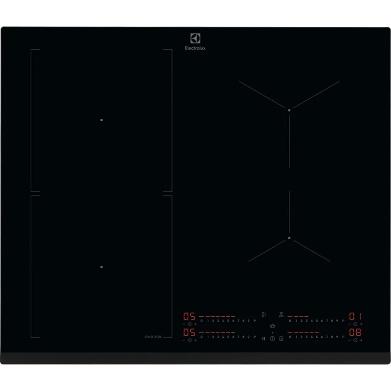 Electrolux EIS62453 SenseBoil beépíthető indukciós főzőlap, Hob2Hood, 60 cm