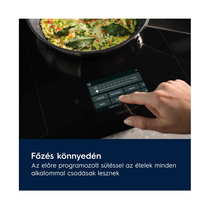 Electrolux EIS6949 SensePro beépíthető indukciós főzőlap maghőmérő 60cm