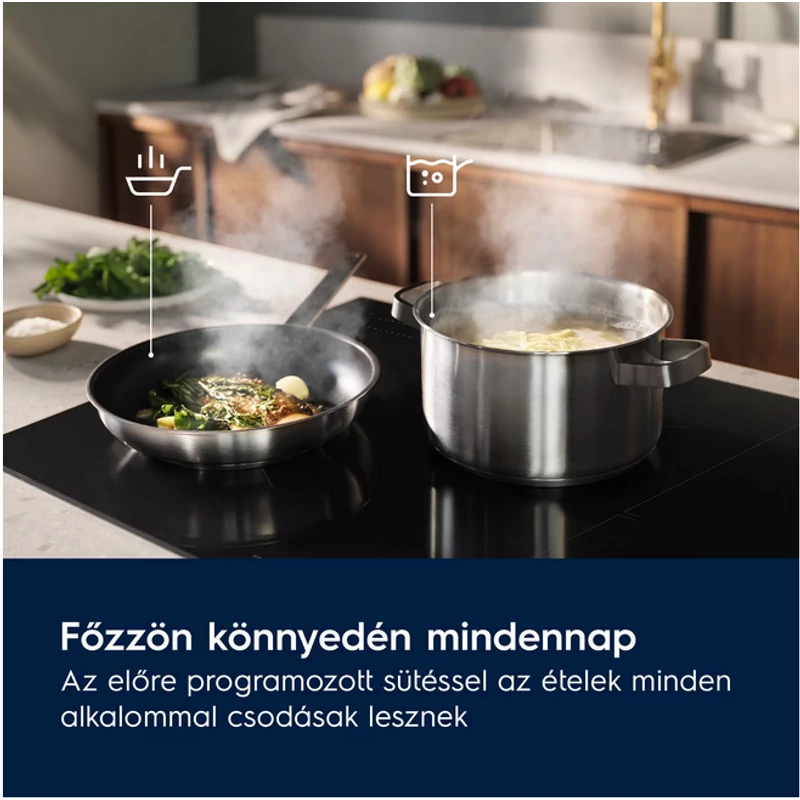 Electrolux EIS6949 SensePro beépíthető indukciós főzőlap maghőmérő 60cm