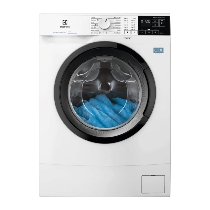 Electrolux EWS6406BE PerfectCare 600 keskeny elöltöltős mosógép 6kg 1000f/p