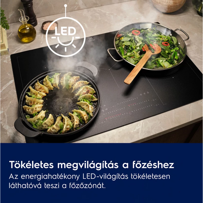 Electrolux LFV619Z döntött fali páraelszívó fekete/zafír 90cm