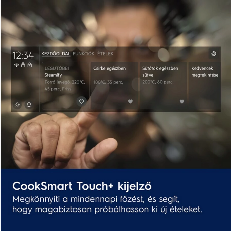 Electrolux KOAAS3ST ProAssist/SteamPro 900 gőzsütő matt fekete