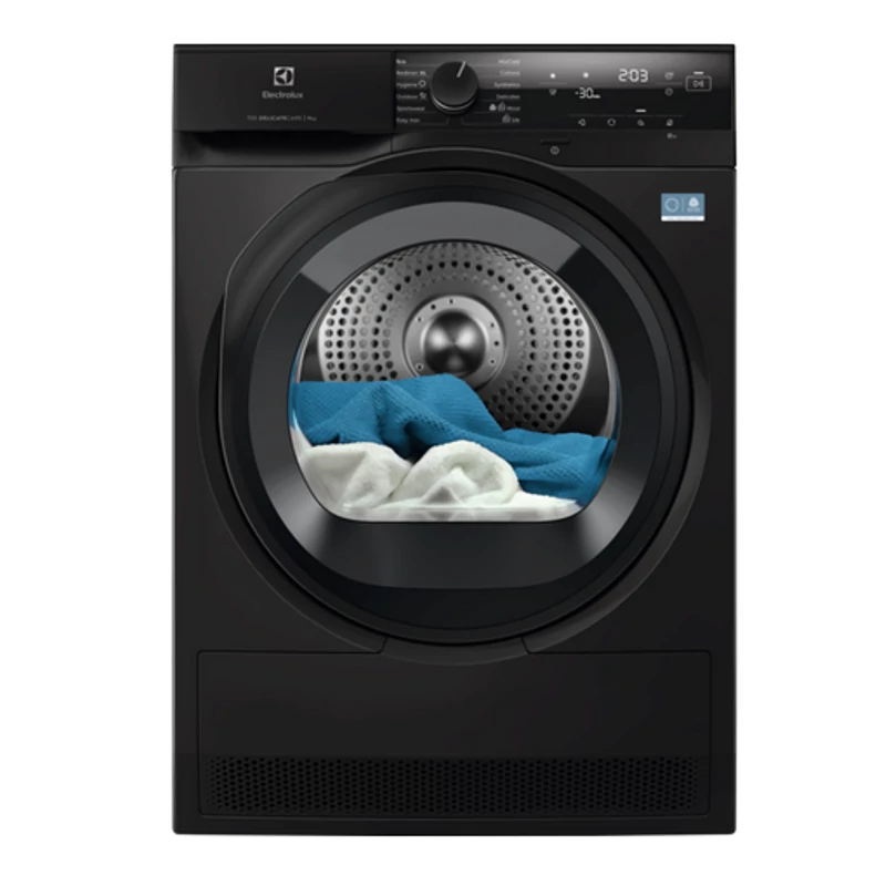 Electrolux EW7D495UDE DelicateCare hőszivattyús szárítógép 9kg Wifi sötét ezüst