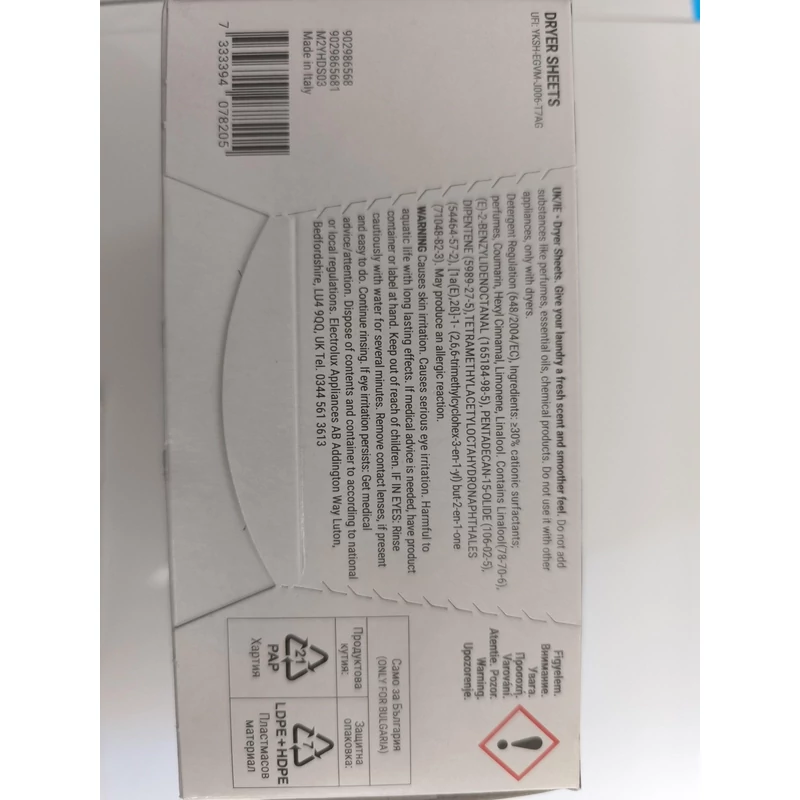 Electrolux M2YHDS03 illatkendő szárítógéphez 40db