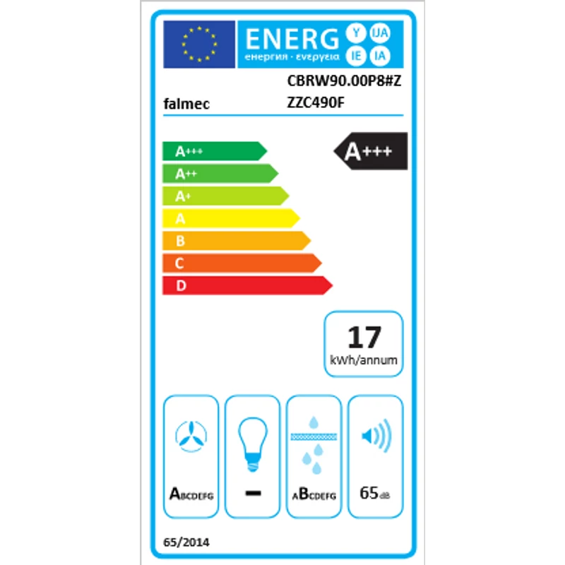 Falmec BRERA 89cm indukciós főzőlap páraelszívóval matt 2x2 bridge zóna 2901121