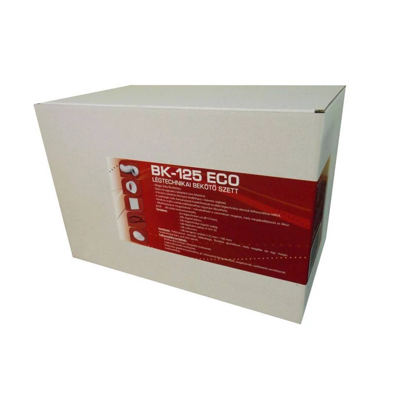BK125ECO légtechnikai bekötő szett 125mm