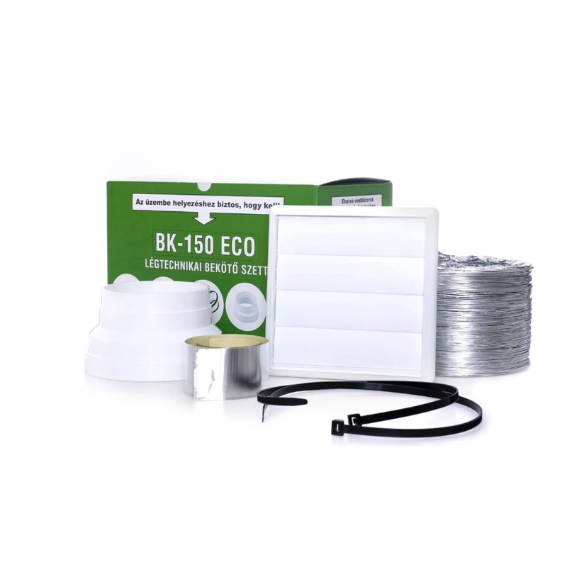 BK150ECO légtechnikai bekötő szett 150mm