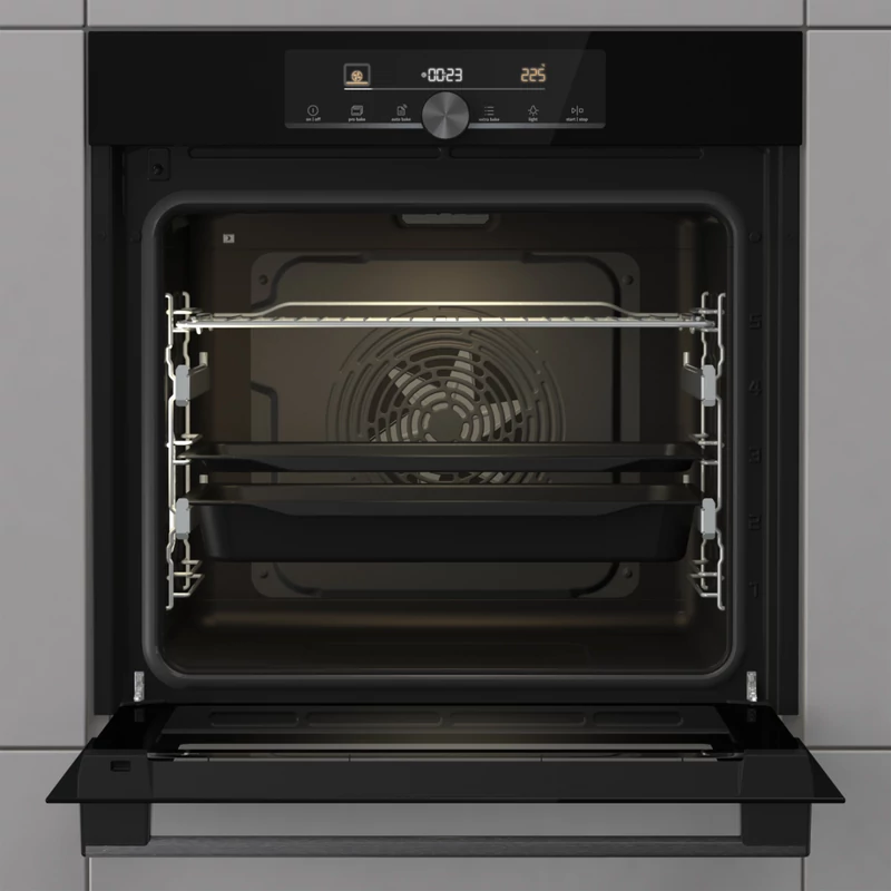 Gorenje BOS6747A01BG beépíthető sütő pizza funkció
