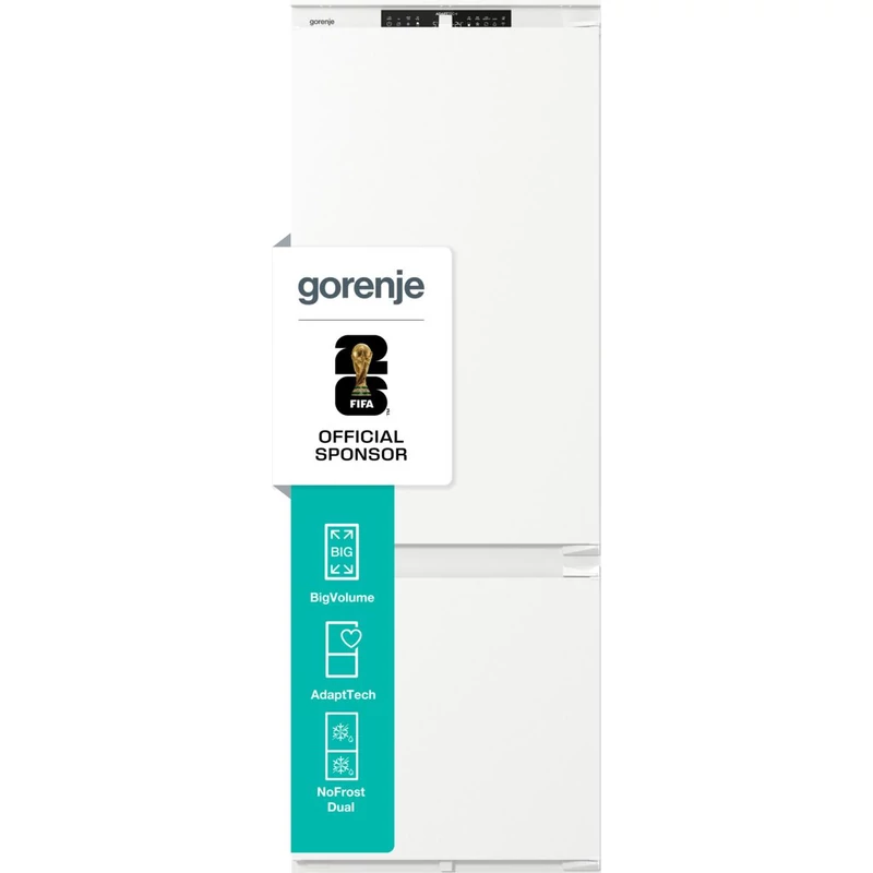 GORENJE NRKI619D61WFE BEÉPÍTHETŐ KOMBINÁLT HŰTŐSZEKRÉNY