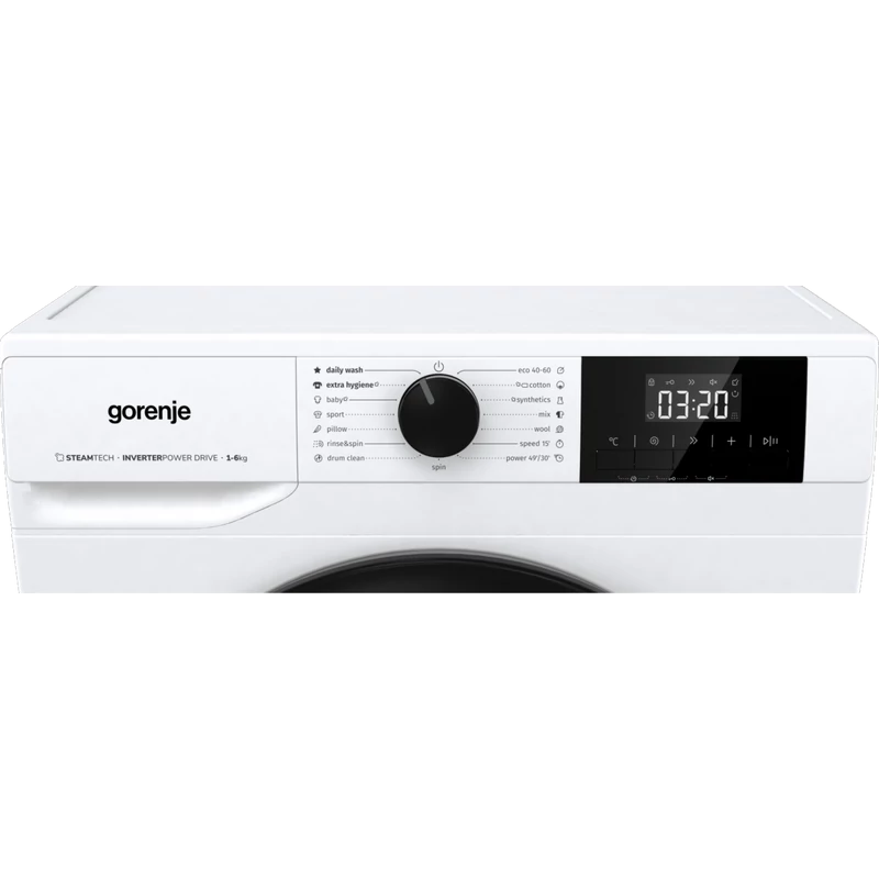 GORENJE Szabadonálló elöltöltős keskeny mosógép W3NGPI61SAS