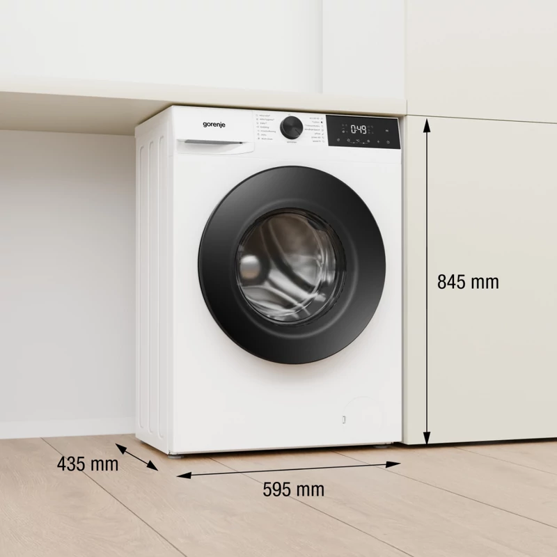 GORENJE WG2PS72A12 Szabadonálló elöltöltős keskeny mosógép 7kg