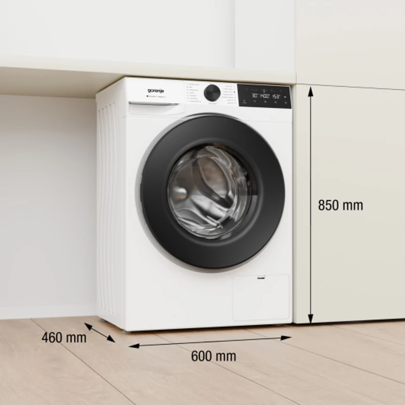 GORENJE WG4S84A2 Szabadonálló elöltöltős keskeny mosógép 8kg
