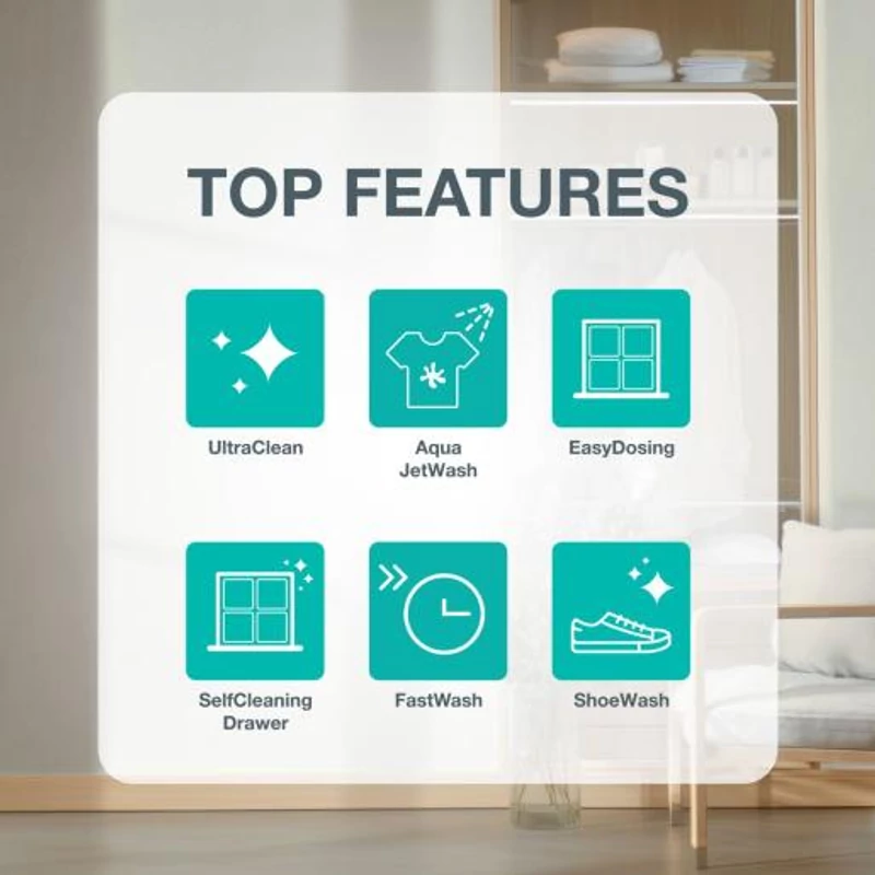 GORENJE WG4S84A2 Szabadonálló elöltöltős keskeny mosógép 8kg