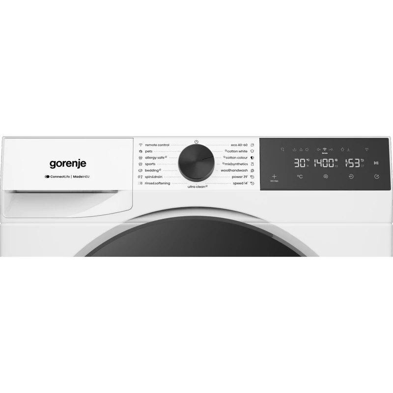GORENJE WG4S84A2 Szabadonálló elöltöltős keskeny mosógép 8kg